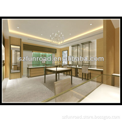 Custom Made Jewelry Showcase for Shopping Mall
